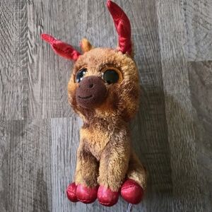 Ty Beanie Boos Maple the Reindeer Christmas Plush Holiday Kid Toddler Gift
